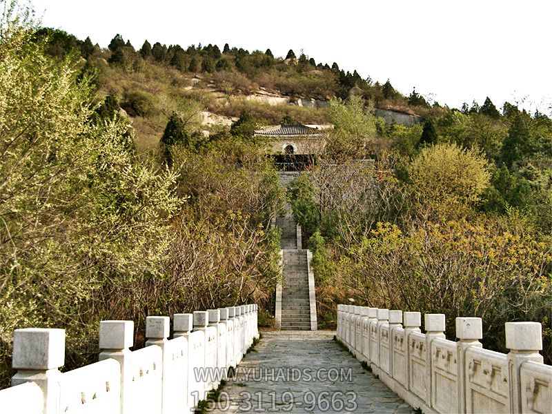 寺院河道景观装饰大理石栏杆博鱼网页版