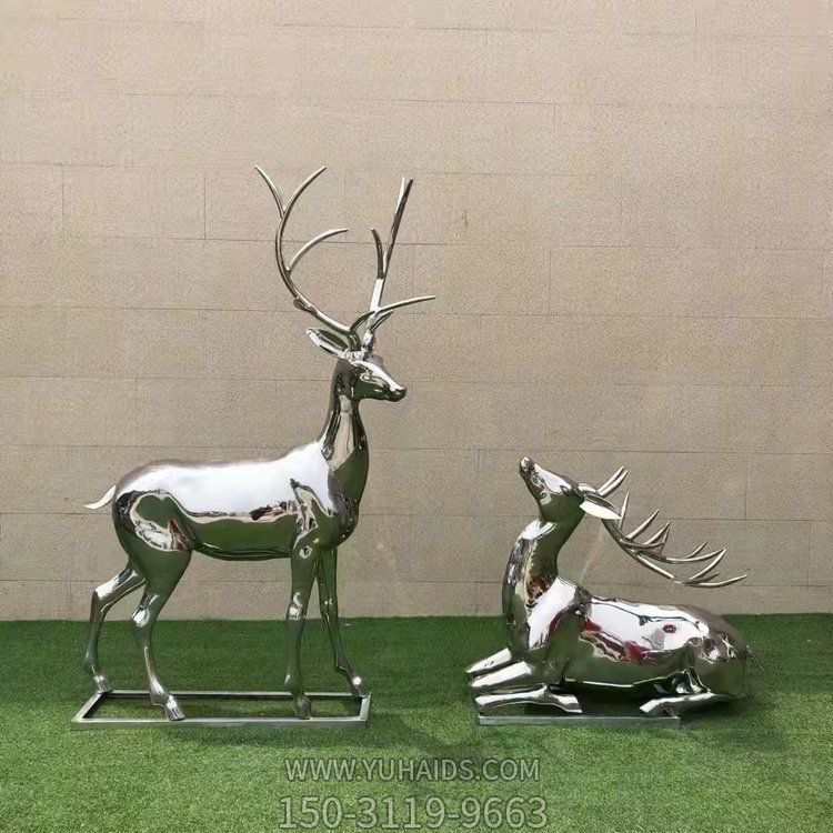 园林广场大型户外园林抽象园林动物景观梅花鹿博鱼网页版