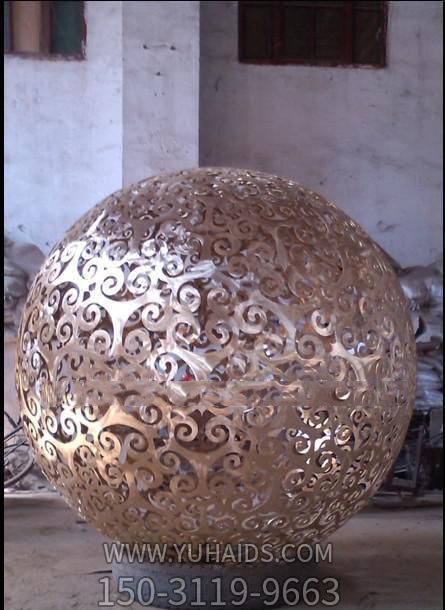 室内创意抽象镂空球博鱼网页版