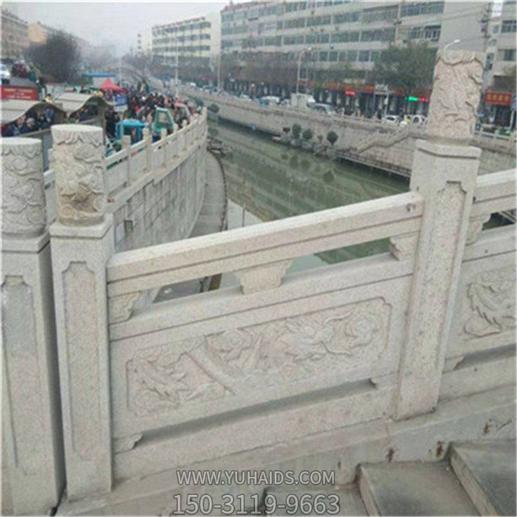 景区景点户外河道大型大理石石雕围栏博鱼网页版