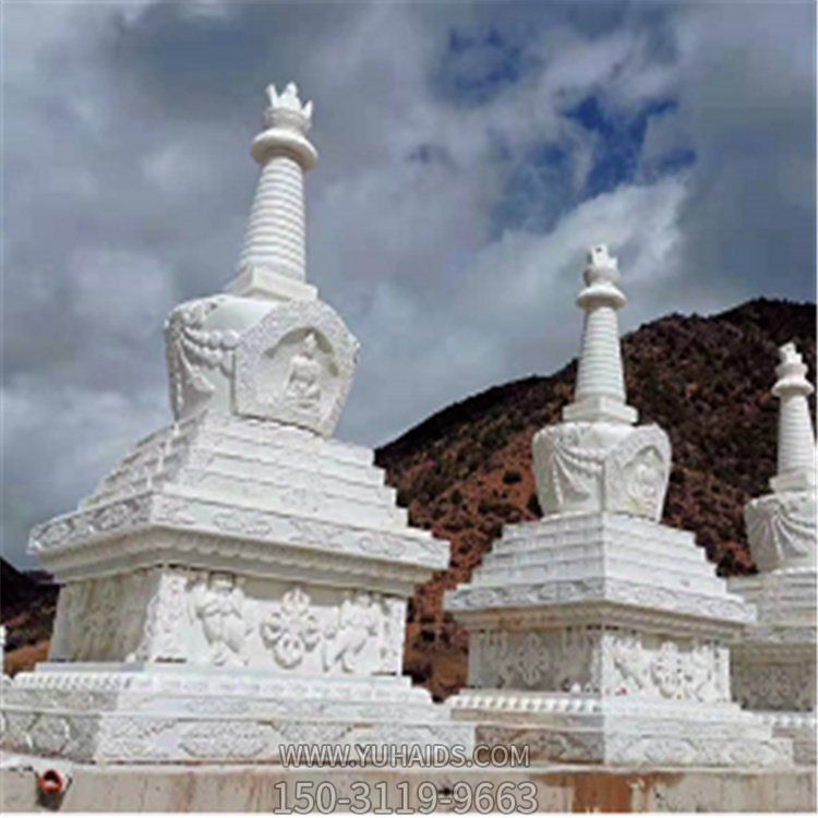 寺庙园林摆件石雕佛塔博鱼网页版