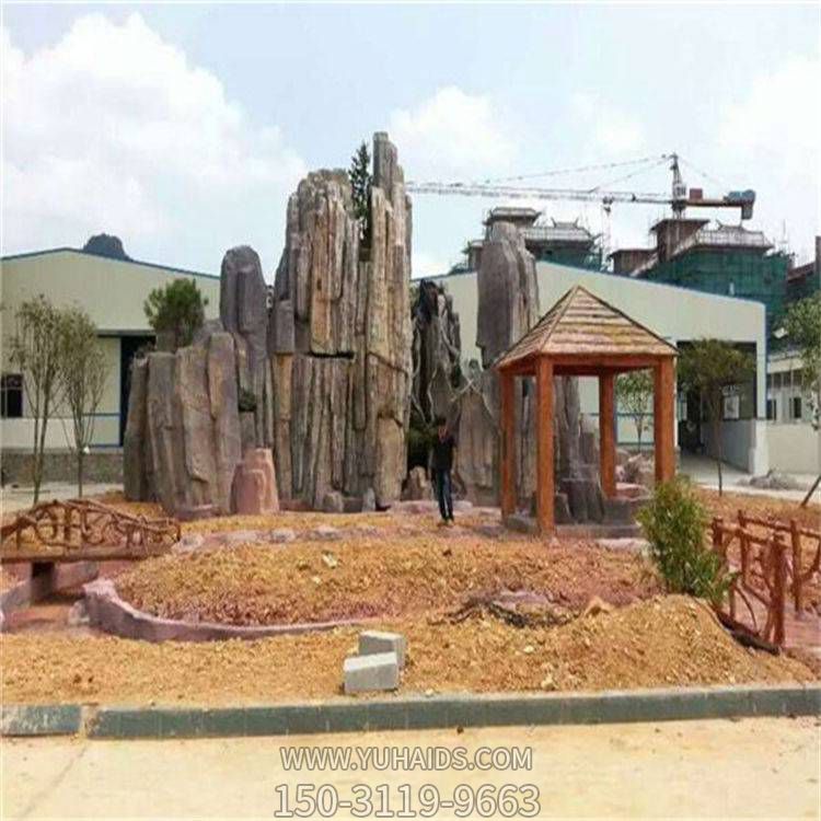 户外园林大型景观石摆件假山博鱼网页版