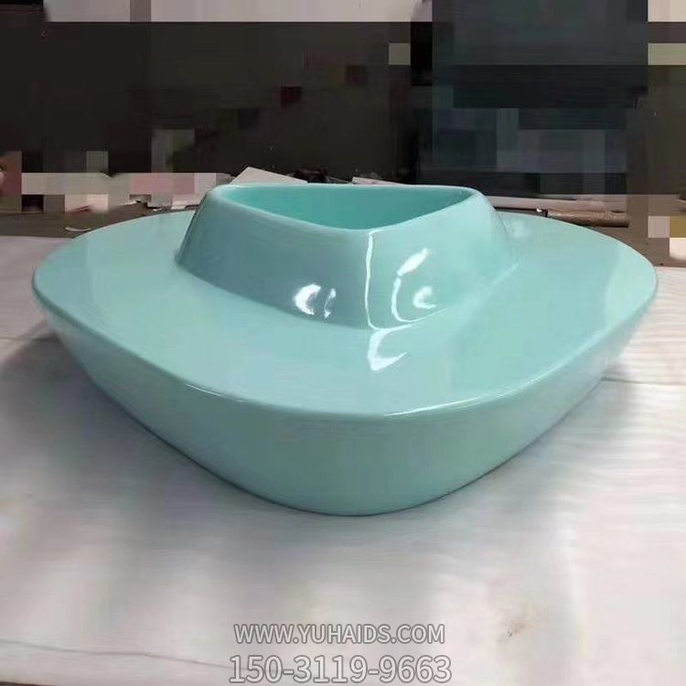 商场玻璃钢彩绘坐凳 公园广场休闲座椅博鱼网页版