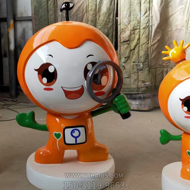 商场户外摆放玻璃钢卡通主题吉祥物小品博鱼网页版