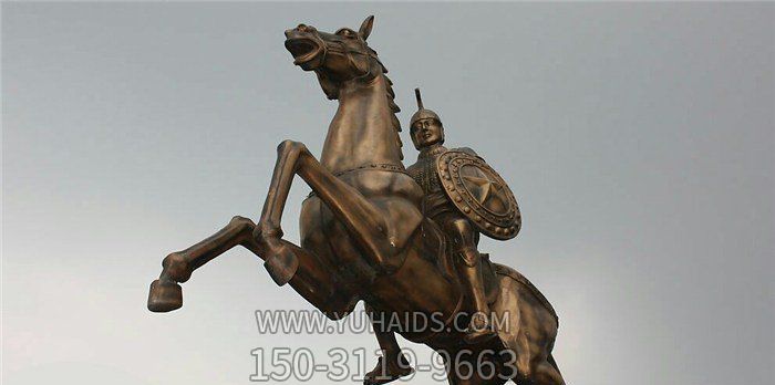 古罗马战士铜雕广场骑马博鱼网页版