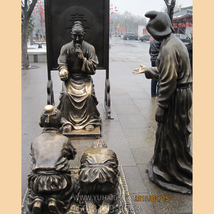 拜寿铜雕，中国传统风俗文化情景博鱼网页版