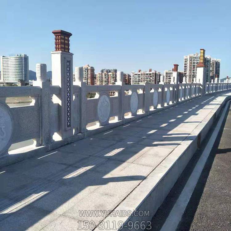 城市路边河道大理石石雕护栏博鱼网页版