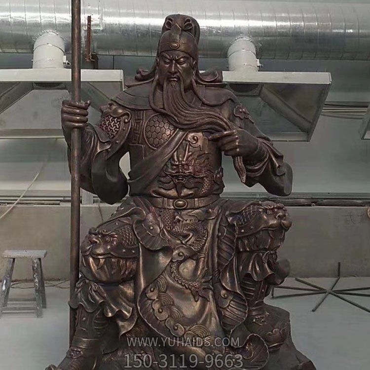 铜雕浮雕寺庙大型关公博鱼网页版