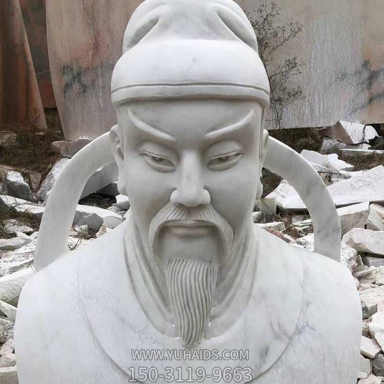 石雕名人胸像汉白玉历史名人雕像肖像头像校园人物胸像博鱼网页版