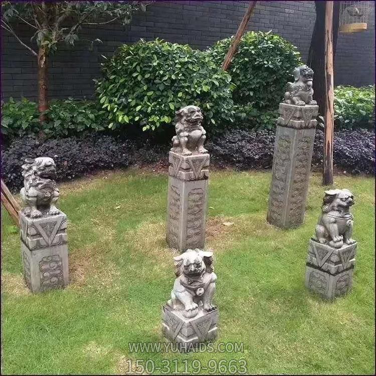 青石石雕庭院驿站拴马桩摆件博鱼网页版