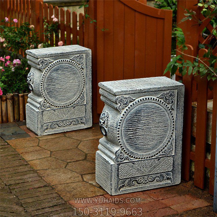 别墅庭院大门门墩博鱼网页版