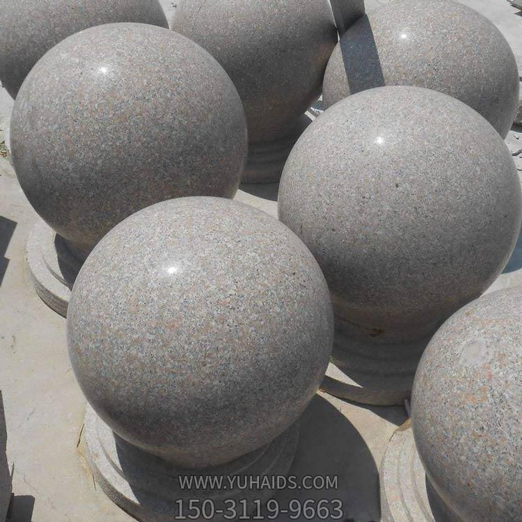 停车场酒店广场路障大理石花岗岩石球圆墩子博鱼网页版