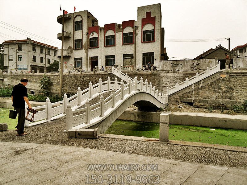 小区户外河道拱桥大理石扶手栏杆博鱼网页版