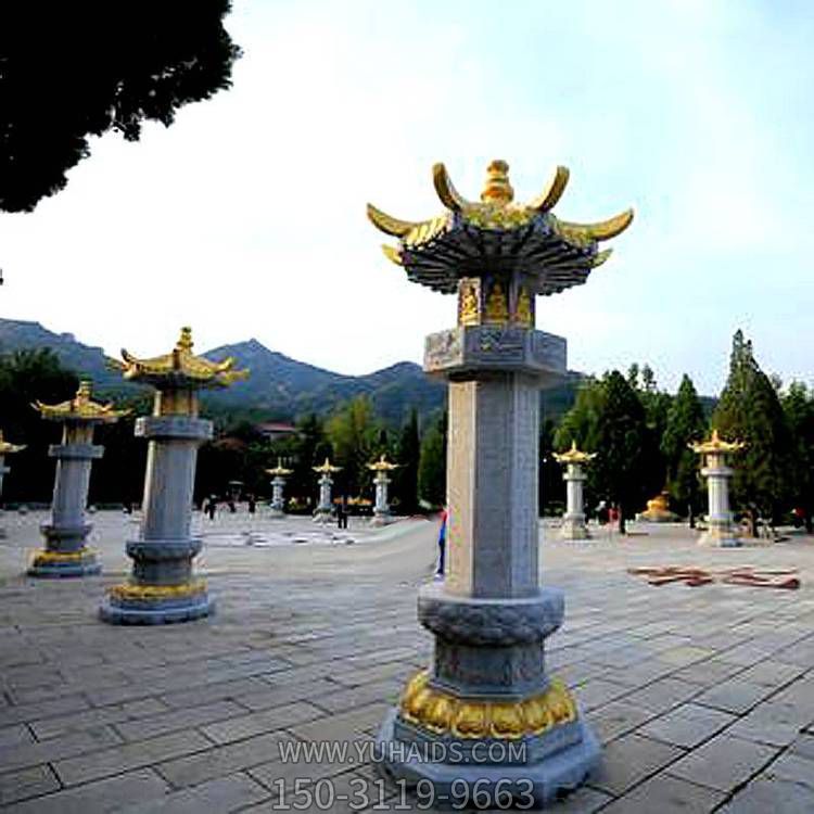 寺庙青石石雕舍利塔博鱼网页版