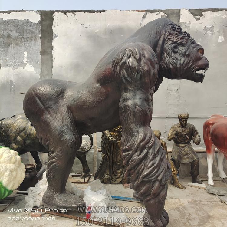 游乐园玻璃钢仿真大猩猩动物博鱼网页版