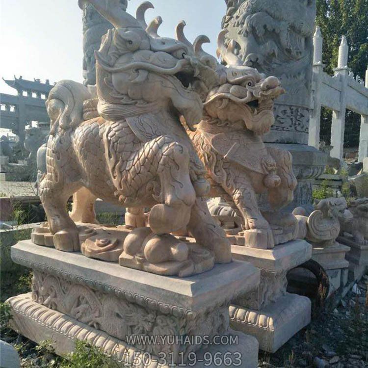 庭院大型石雕园林动物博鱼网页版