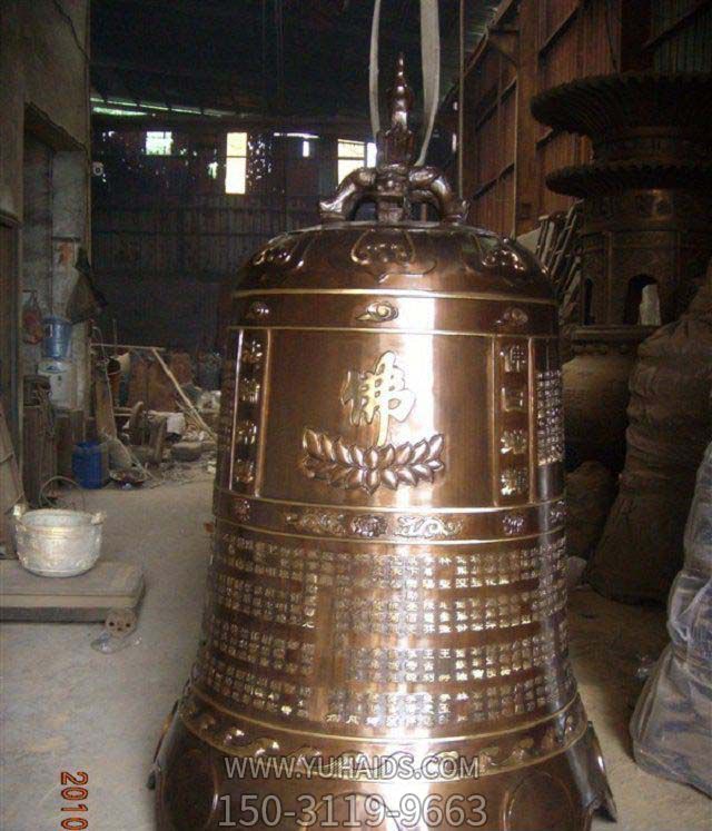 佛家寺庙铸铜钟铜雕博鱼网页版