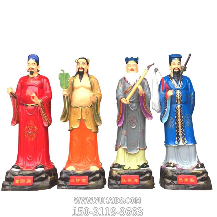 寺庙玻璃钢彩绘神佛八仙博鱼网页版