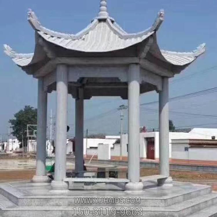 户外广场大理石石雕凉亭博鱼网页版