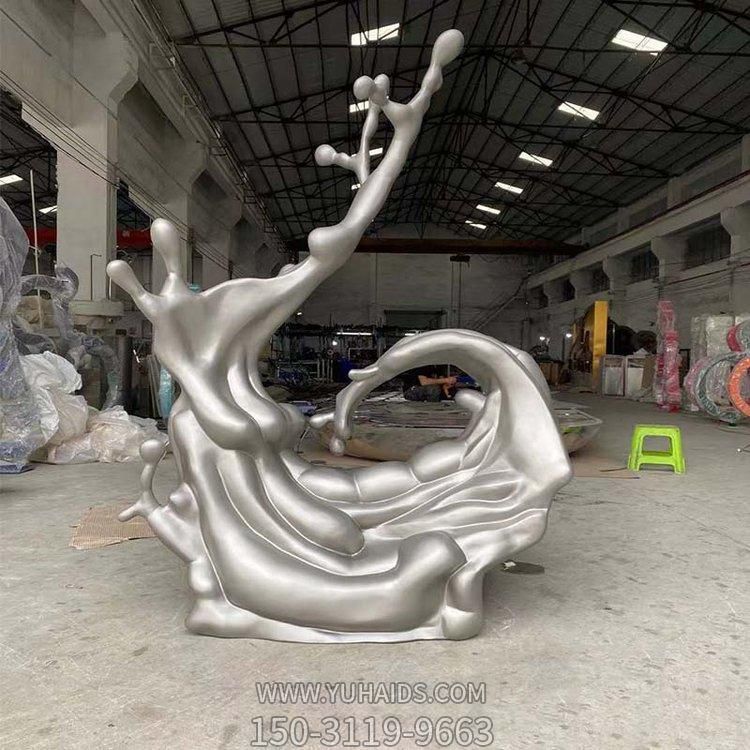 不锈钢公园摆件海浪浪花博鱼网页版