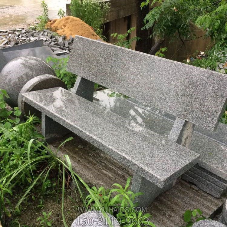 花岗岩石椅子，公园园林露天椅子博鱼网页版