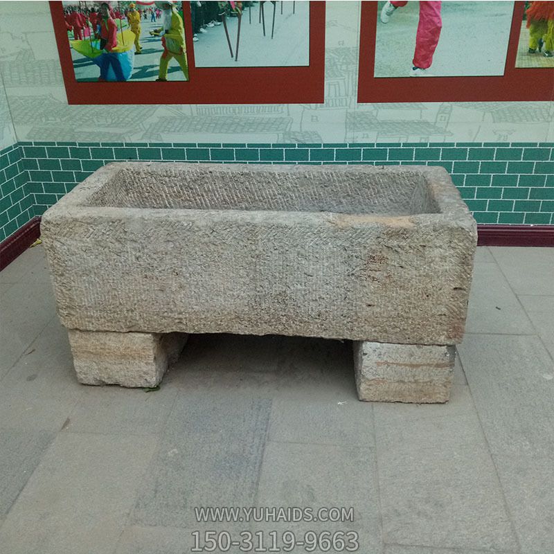 砂石石雕方形石槽博鱼网页版