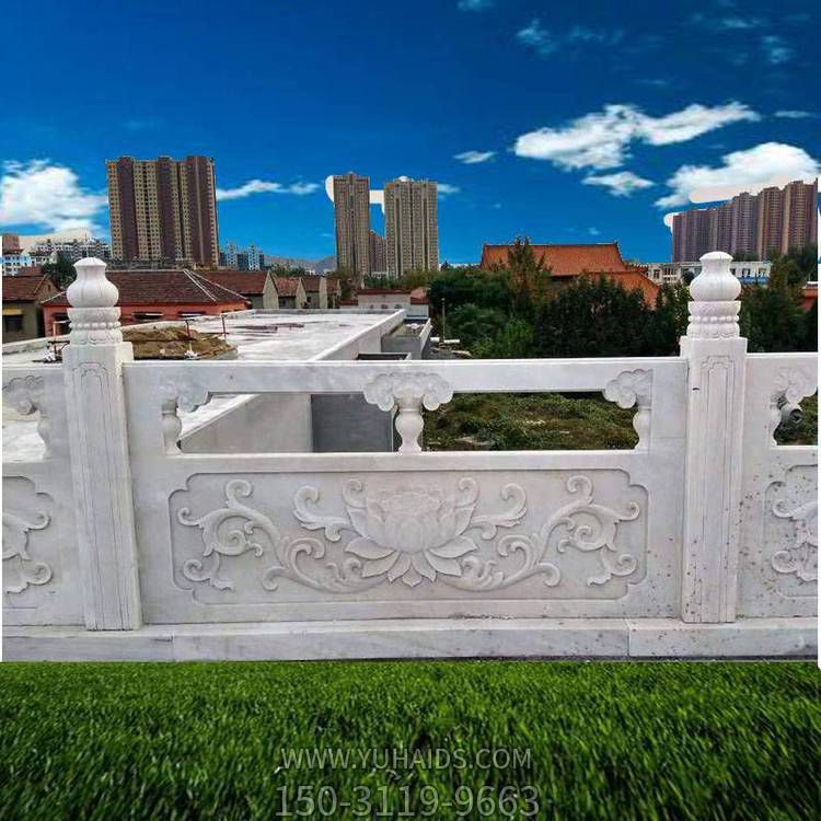 大理石石雕户外园林大型栏杆栏板博鱼网页版