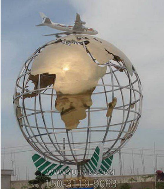 不锈钢户外园林景观地球仪博鱼网页版