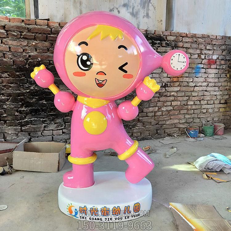 幼儿园玻璃钢卡通公仔摆件博鱼网页版