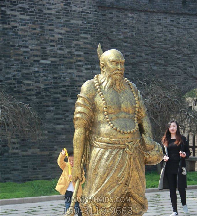 玻璃钢仿铜户外园林景观人物博鱼网页版