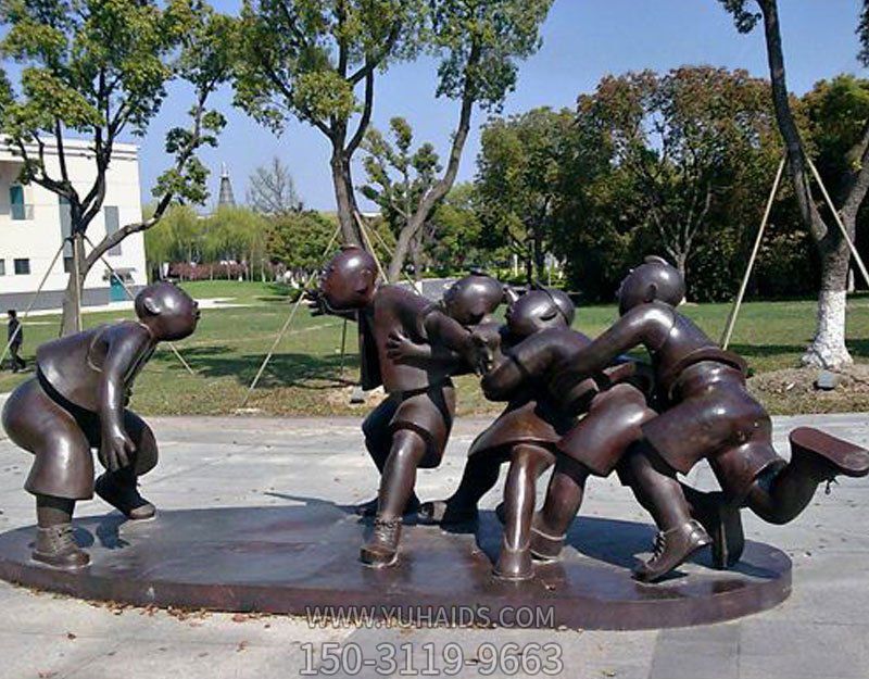 公园玻璃钢创意景观老鹰抓小鸡博鱼网页版