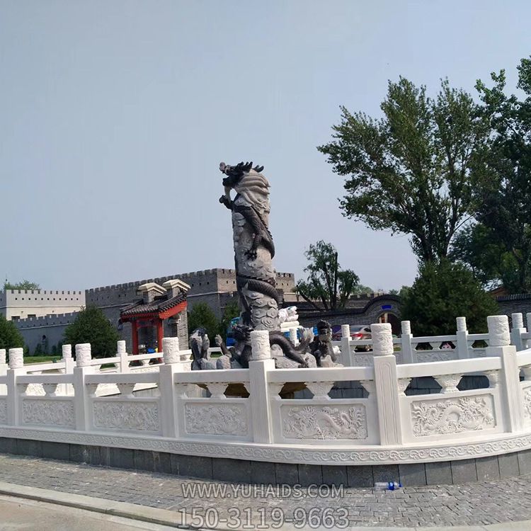 旅游景区喷泉仿古大理石围栏装饰品博鱼网页版