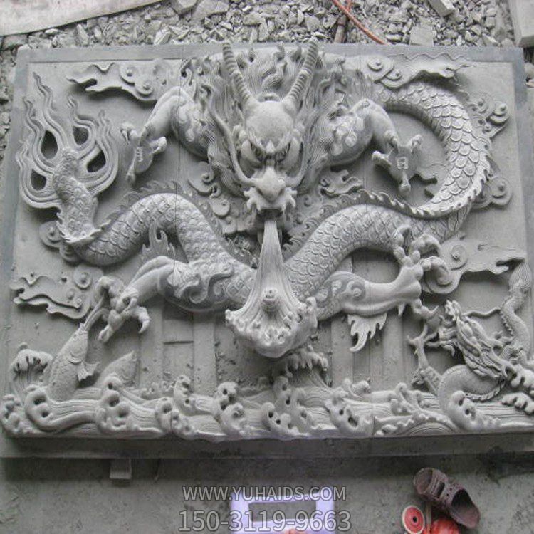 龙纹青石高浮雕博鱼网页版