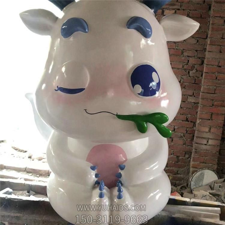 商场室内玻璃钢卡通动物景观博鱼网页版