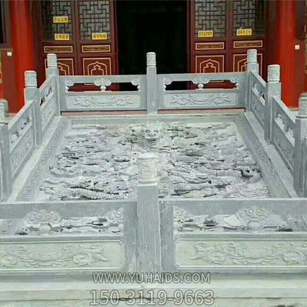 景区寺院古建筑青石浮雕花纹壁画墙装饰摆件博鱼网页版