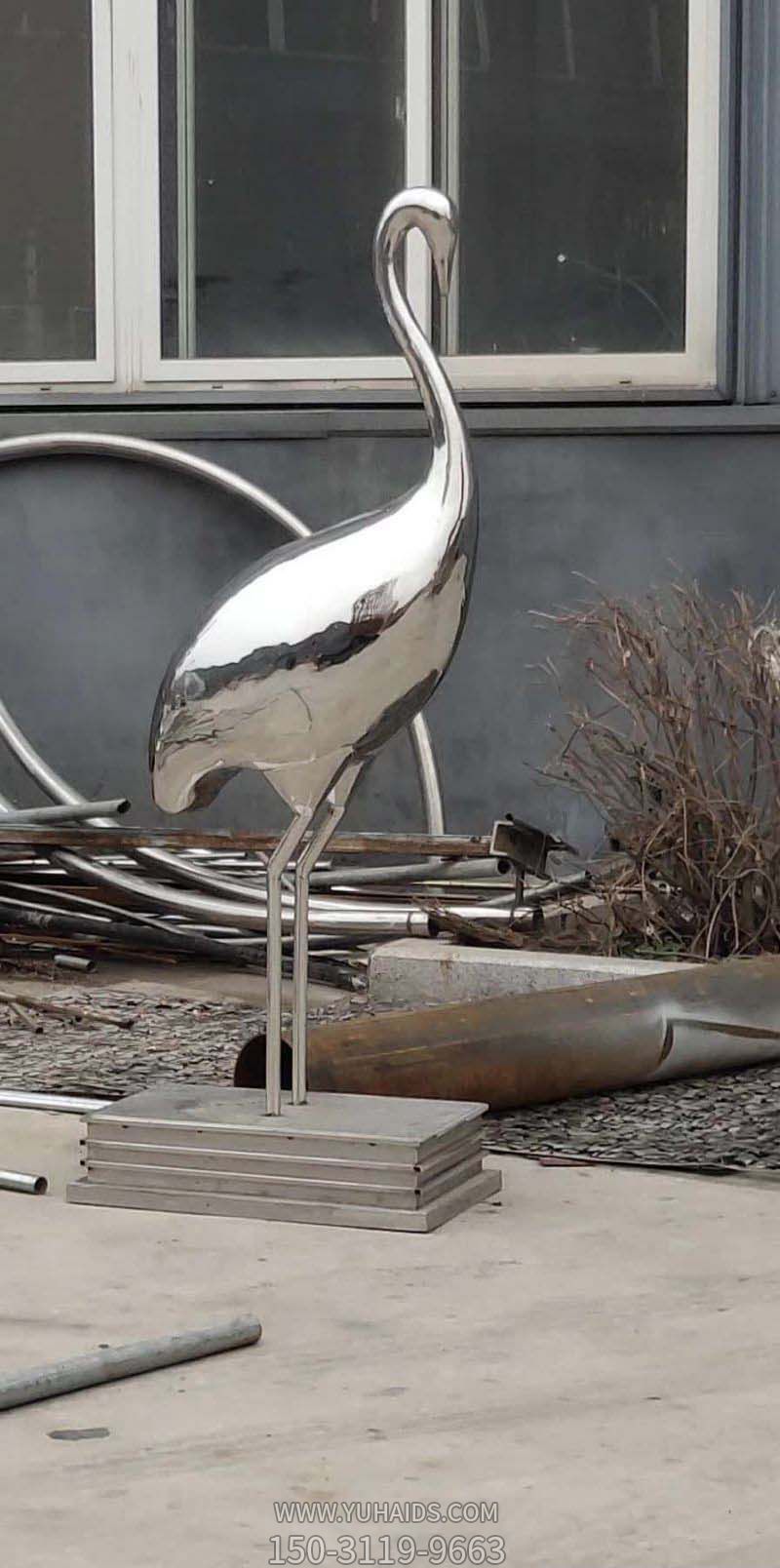 户外园林景区不锈钢镜面工艺天鹅博鱼网页版