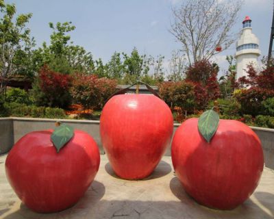 城市景观创意果蔬户外摆件