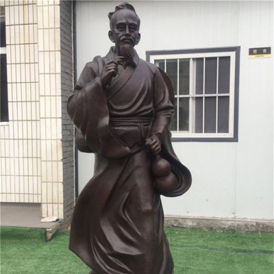 玻璃钢仿铜户外园林景观人物博鱼网页版