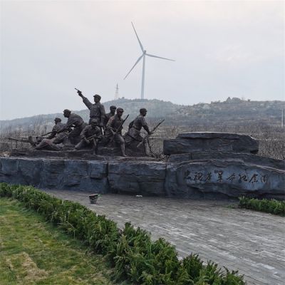 公园广场摆放玻璃钢人物主题景观小品博鱼网页版