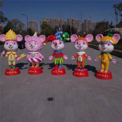 商场游乐园玻璃钢卡通小老鼠博鱼网页版