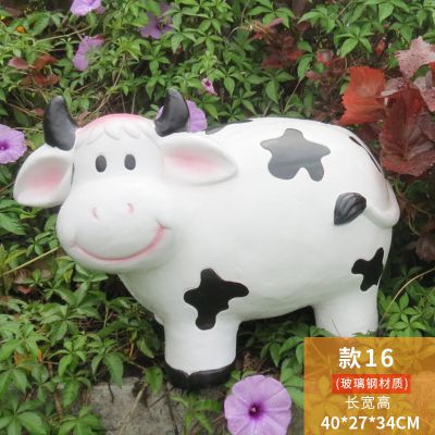 花园一只呆萌玻璃钢牛博鱼网页版