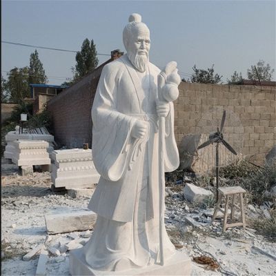 校园广场石材大理石石雕古代人物景观摆件