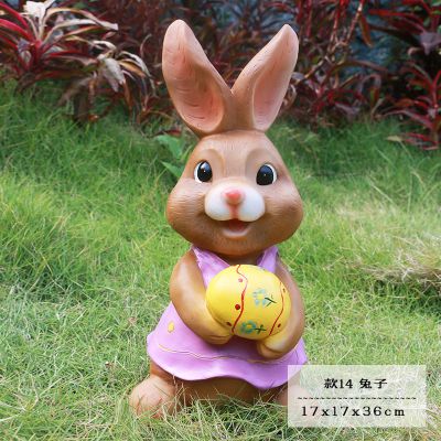 电影院摆放一只呆萌玻璃钢兔子博鱼网页版