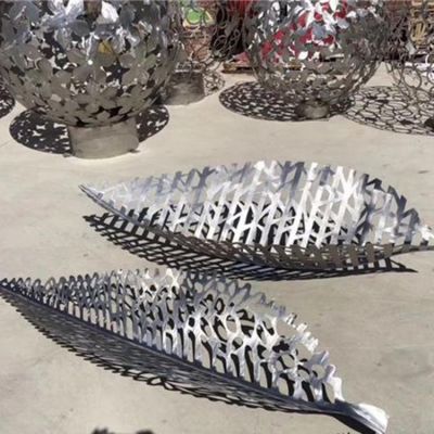 不锈钢镂空户外抽象树叶博鱼网页版