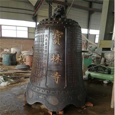 寺庙景区玻璃钢仿铜青铜器铜钟博鱼网页版