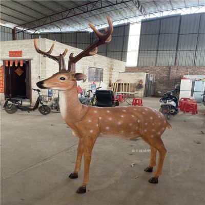 玻璃钢仿真动物鹿摆件博鱼网页版
