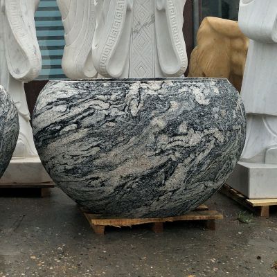 庭院大理石石雕养鱼缸博鱼网页版