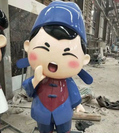 儿童培训机构摆放玻璃钢 卡通人物小品博鱼网页版