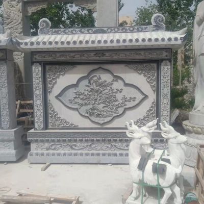 浮雕青石石雕户外园林景观影壁壁画博鱼网页版