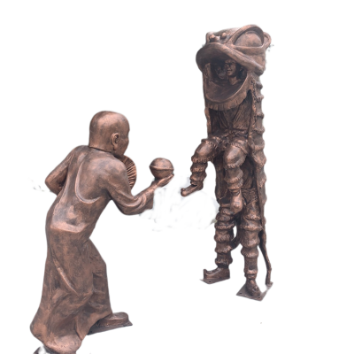 舞狮子情景人物博鱼网页版